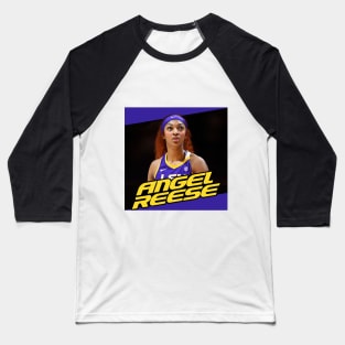 Angel Reese Purple Baseball T-Shirt